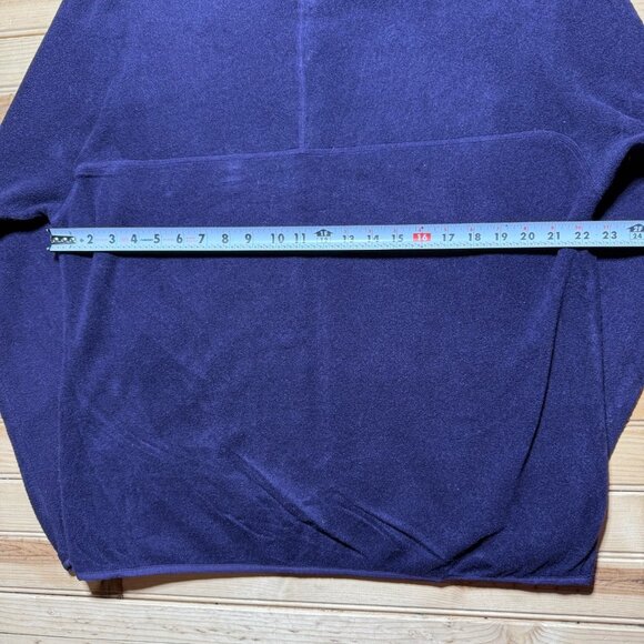 Vintage 90s Patagonia Full Zip Mock Neck Fleece Gorpcore Jacket USA Women's - XL - Picture 9 of 11